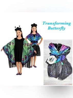 Transforming butterfly Halloween costume dress dress up cosplay